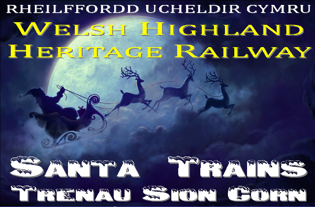 Santa Trains ~ Trenau Sion Corn